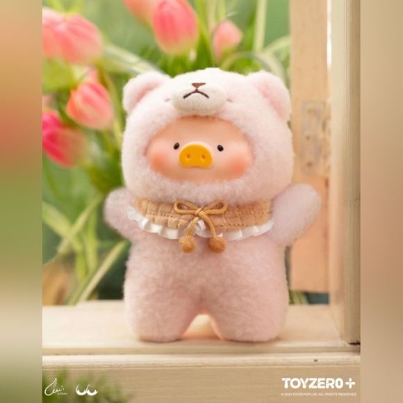 Toyzero Accessories - LULU The Piggy Joyful Times Series Plush Pendant "Sunshine Teddy"
